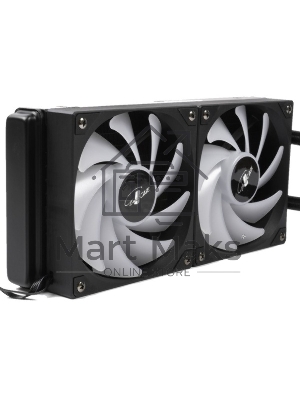 Система охлаждения жидкостная Eurocase SI240 black TDP 250W Intel LGA17XX/115X/1200/2011 AMD AM2/AM2+/AM3/AM3+/AM4+/AM5/FM1/FM2/FM2