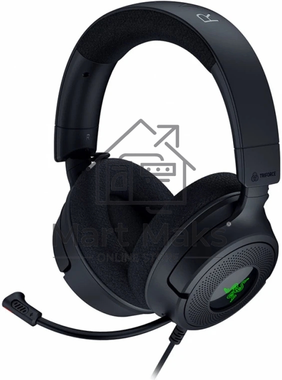 Гарнитура Razer Kraken V4 X чёрный, проводная, подсветка