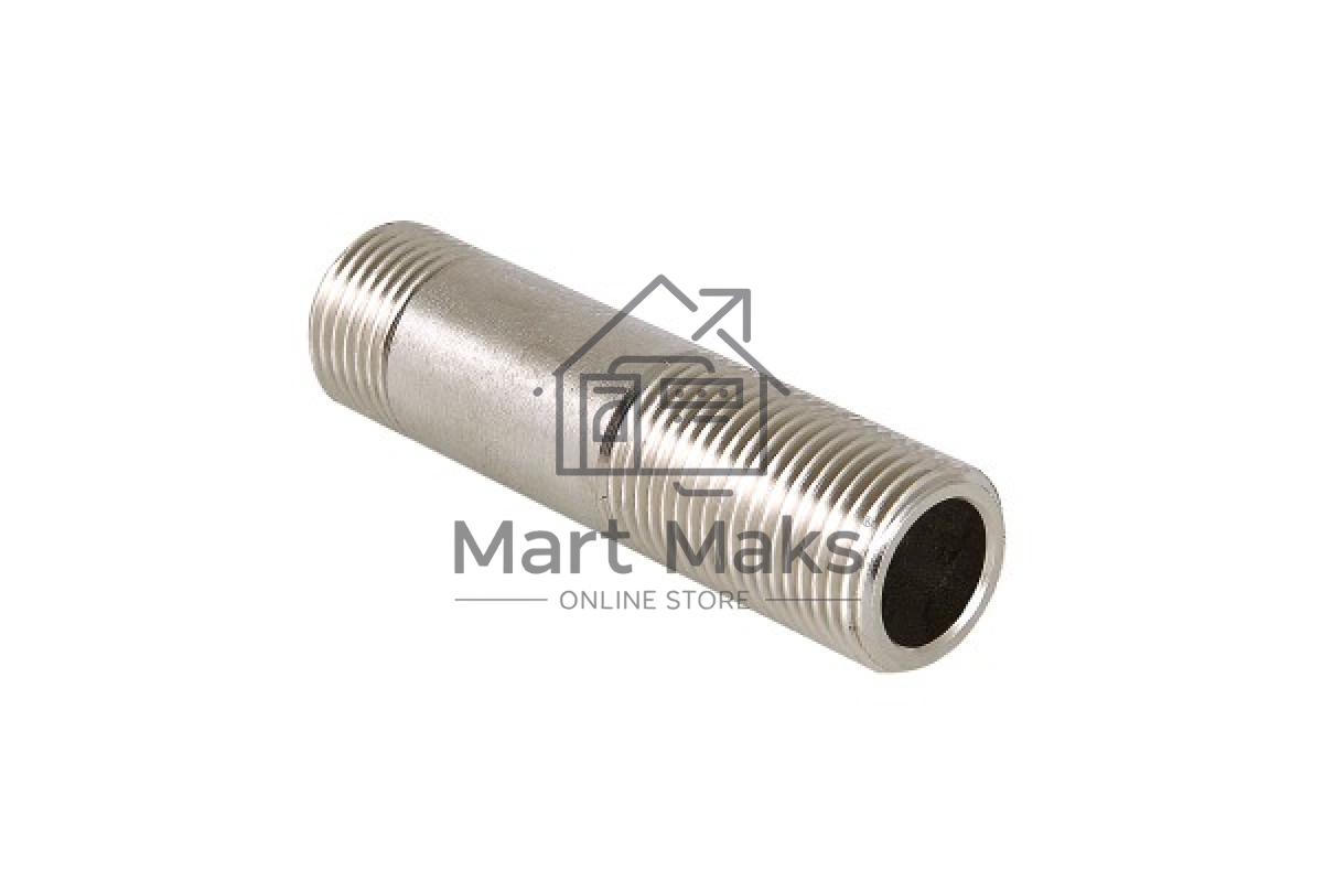 Сгон неразборный 1/2' НР х 150 мм