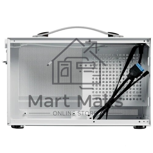 Компьютерный корпус  PCCooler I100 PRO MESH WH, Mesh Compact, белый, SPCC, no fans ITX 60/300/SFX PSU support; 1x2.5