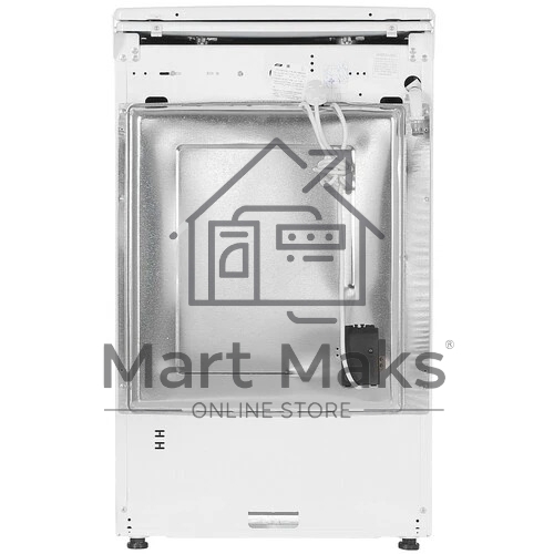 Плита газовая Cezaris ПГ 2150-10 белый, конфорок 4 шт, духовка 43 л, 51 см x 85 см x 55 см
