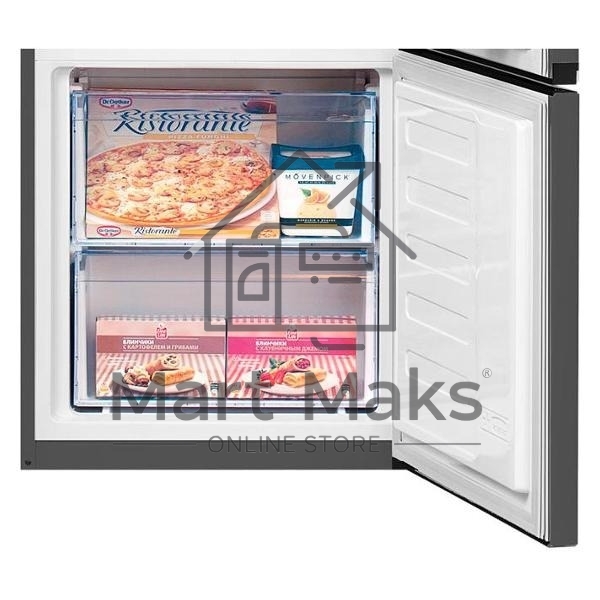 Холодильник Beko B1RCSK251G серый двухкамерный 175/65 л морозилка снизу, капельная система