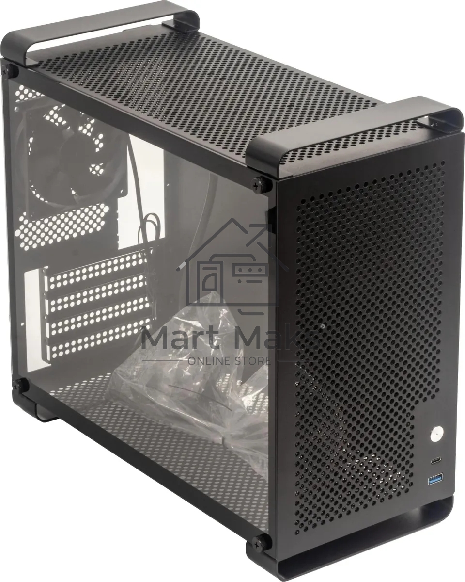 Компьютерный корпус Accord ACC-GCUB4 черный без БП mATX 1x92mm 1xUSB3.0 1xUSB3.1 audio