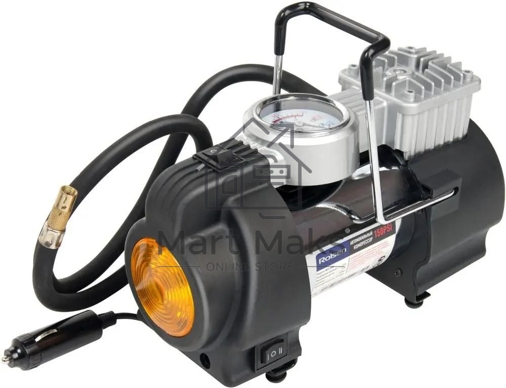 Компрессор STARWIND CC-240 Максимальный ток потребления 15 A. Максимальное давление, атм.10.2. Напряжение питания 12 В. Производительность 35 л/мин. Длина шланга 0.75 м. Длина провода питания 3 м.