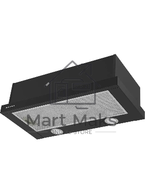 Вытяжка встраиваемая Maunfeld VS Light 50 черный, 50 см, 520 куб. м/ч, 56 дБ