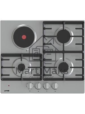 Газовая варочная панель Gorenje GE681X нержавеющая сталь