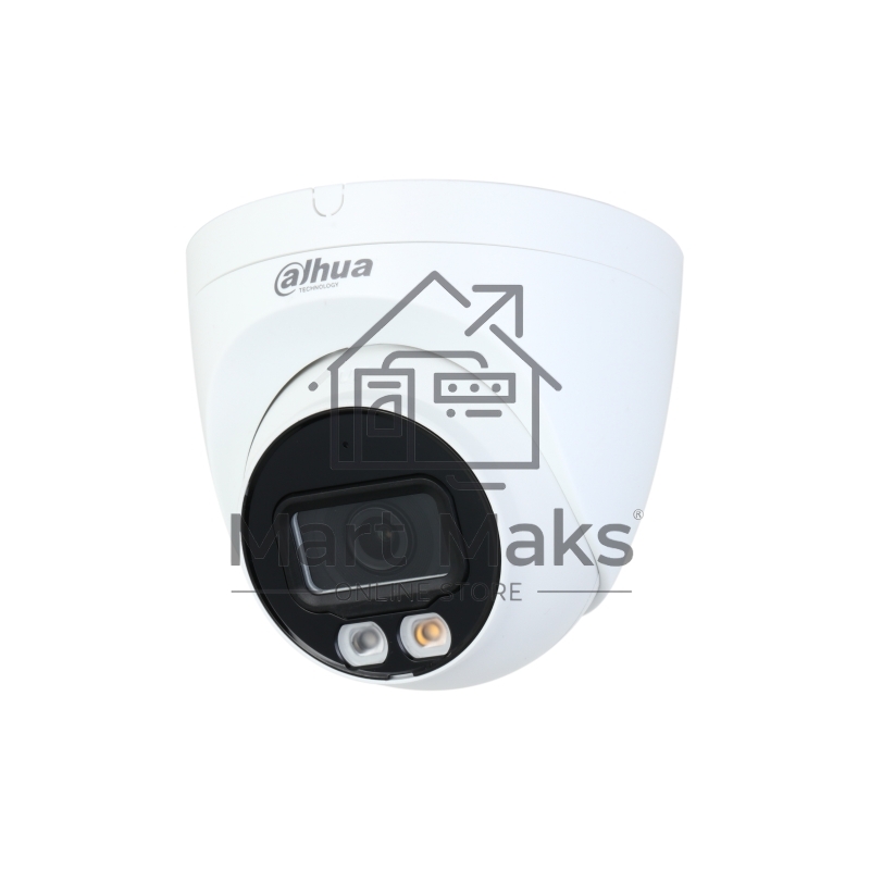 Камера видеонаблюдения Dahua DH-IPC-HDW2449TP-S-IL-0280B, IP, 4 Мп, 2.8 мм, белая