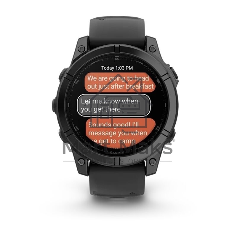 Смарт-часы Garmin Fenix E AMOLED темно-серый, черный 47мм