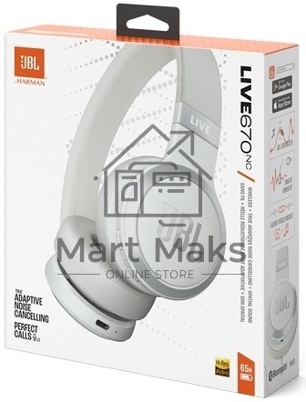 Наушники JBL LIVE 670NC белый