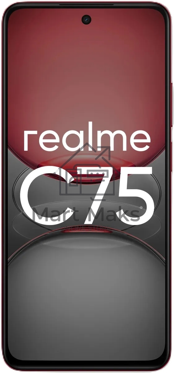 Смартфон Realme C75, 8/256Gb, красный