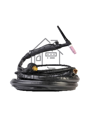 Горелка PATRIOT для аргонодуговой TIG сварки, универсальная для аппаратов TIG и MMA, 4м, 200А, DX50