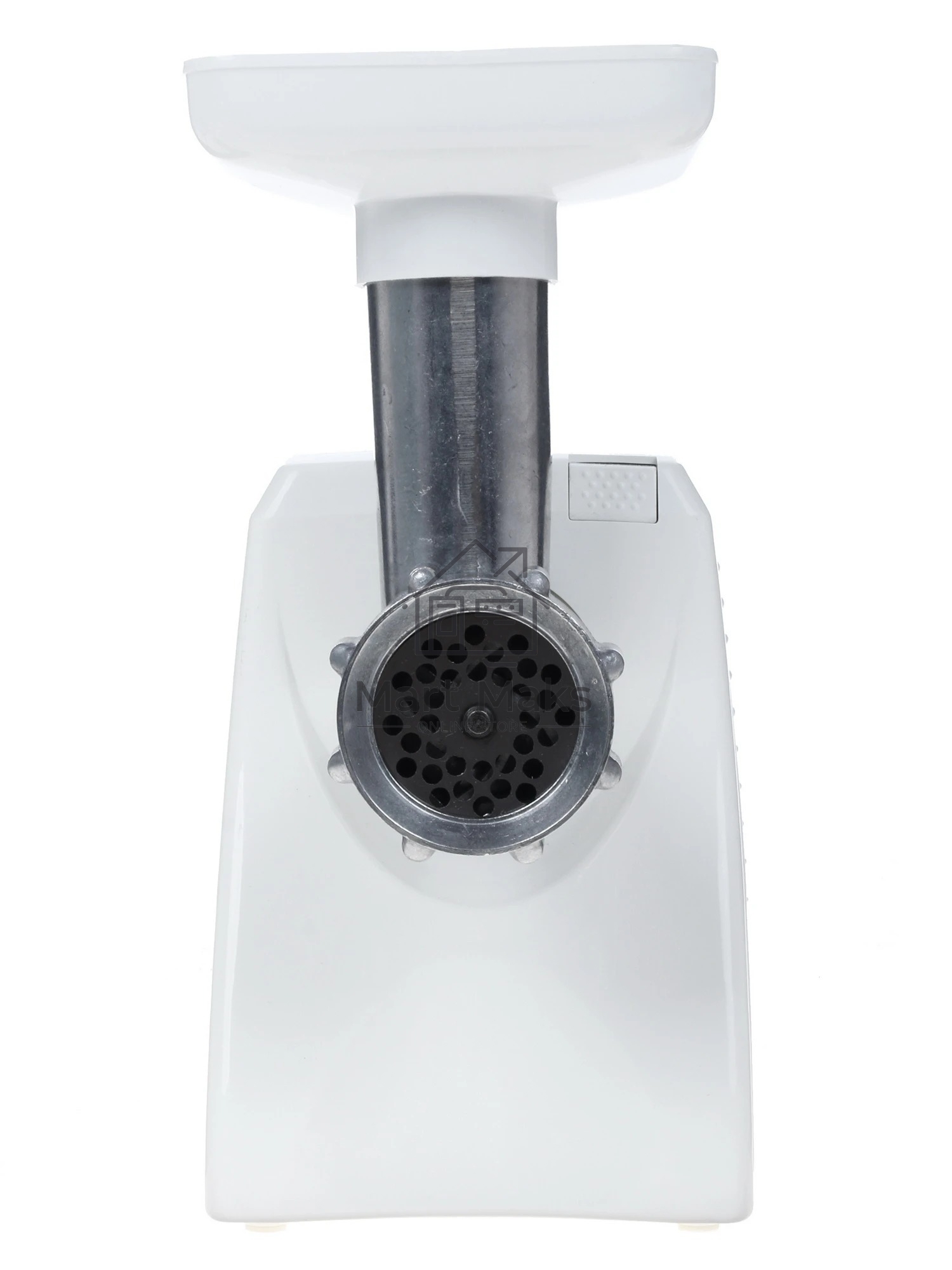 Мясорубка электрическая Ротор Альфа ЭМШ 35/250-2 белый, 1500 Вт, 0.6 кг/мин, защита от перегрузки, насадки - 4