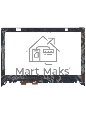 Сенсорное стекло (тачскрин) для Lenovo IdeaPad Z400 Touch MCF-140-0650, черное