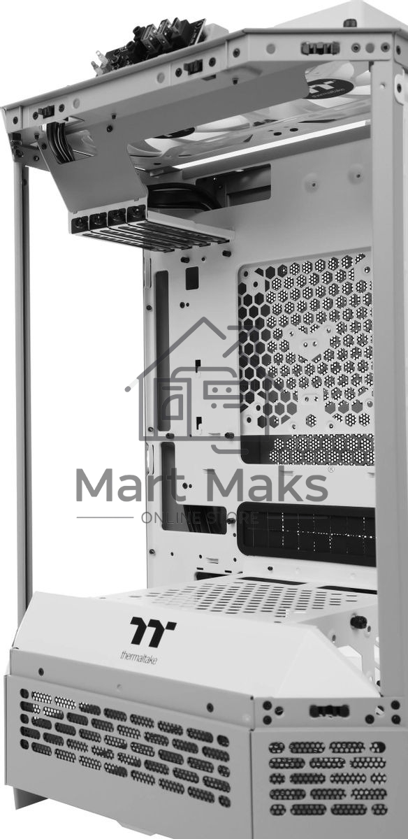 Корпус Thermaltake The Tower 300 серый, Micro-Tower, без БП, CA-1Y4-00SIWN-00