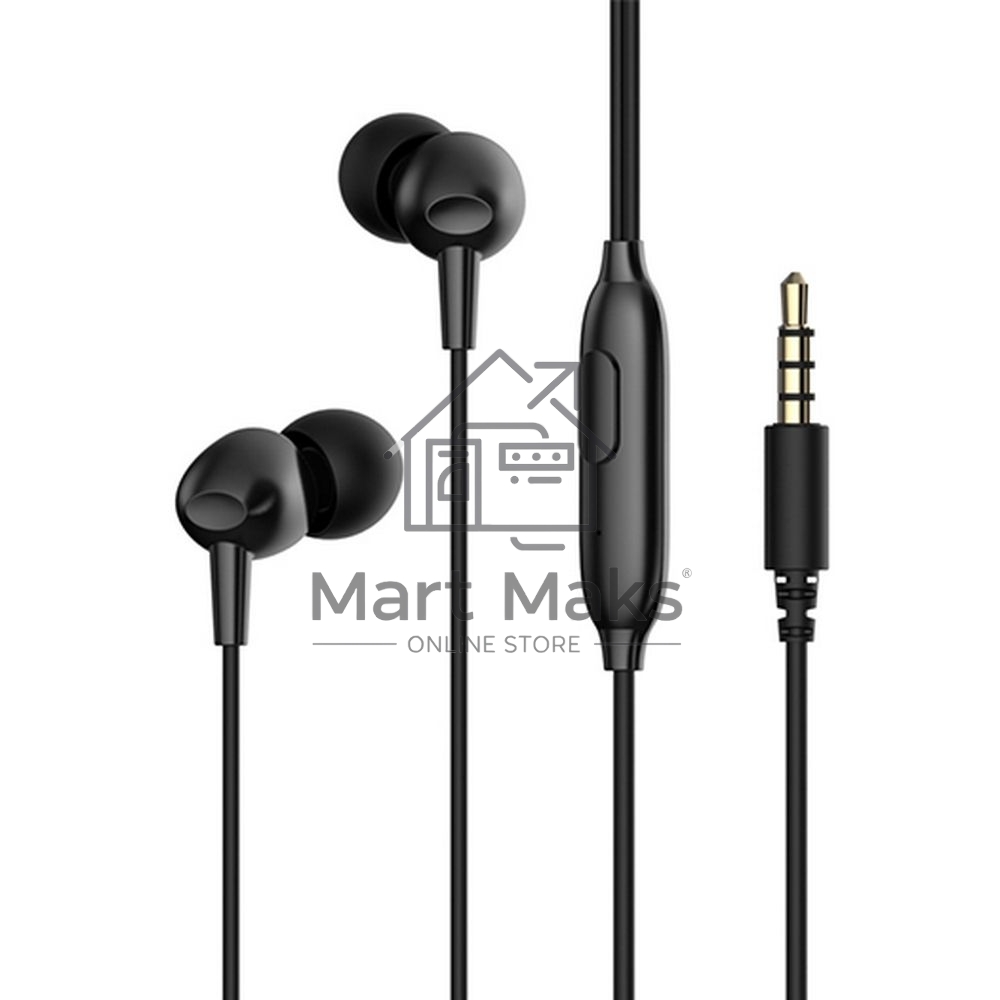 Наушники проводные Havit Wired earphone черный