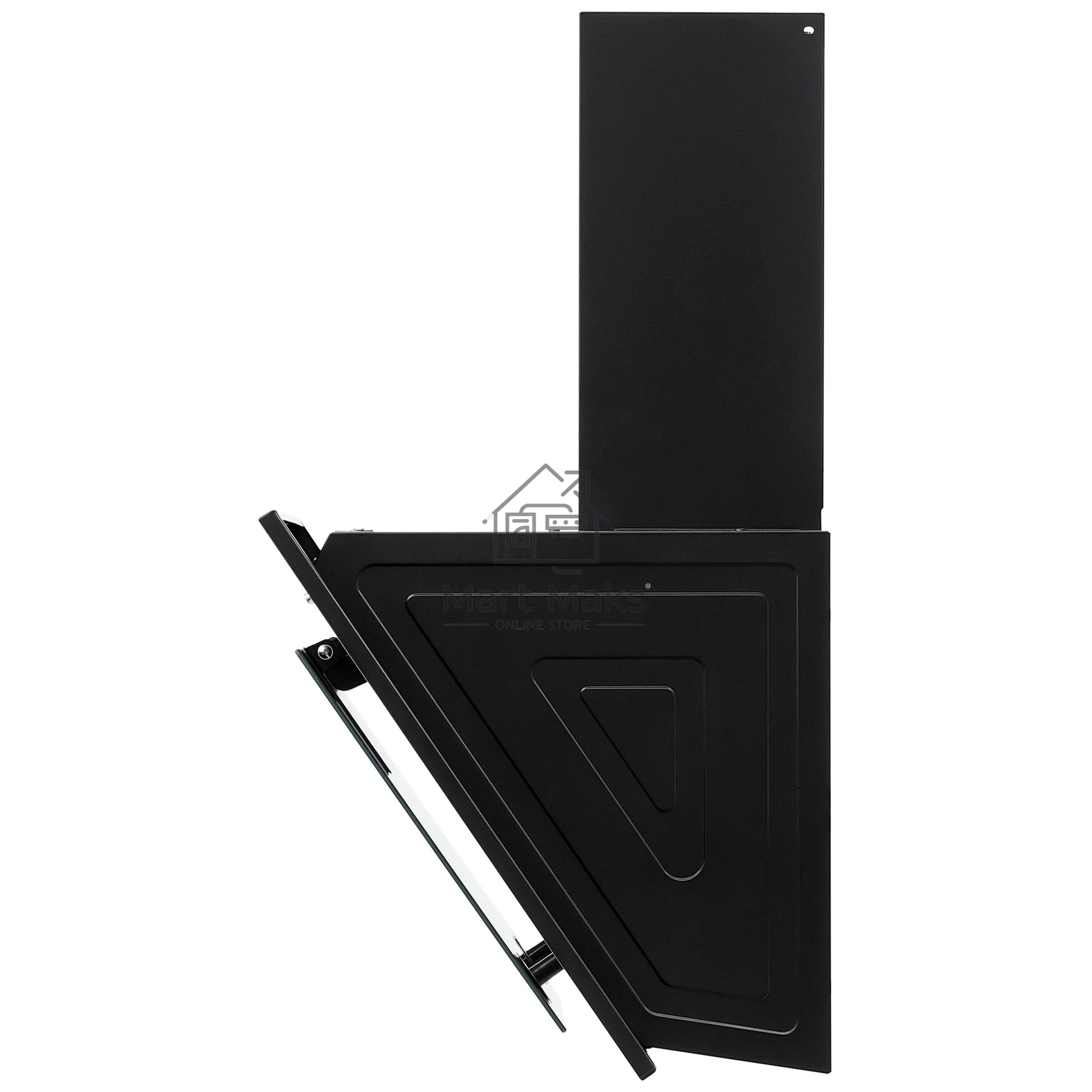 Вытяжка наклонная KRONA Vierkant 600 Black PB черный, 60 см, 890 куб. м/ч, 68 дБ