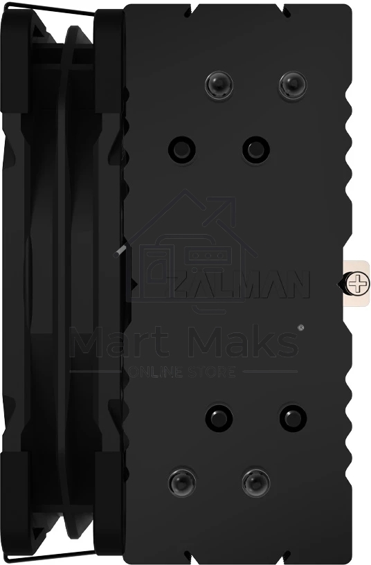 Кулер для процессора Zalman CNPS9X PERFORMA PLUS BLACK, 120мм FAN, 4 HEAT PIPES, 4-PIN PWM, 600-2000 RPM, 29.7DBA MAX, HYDRO BEARING, FULL SOCKET SUPPORT