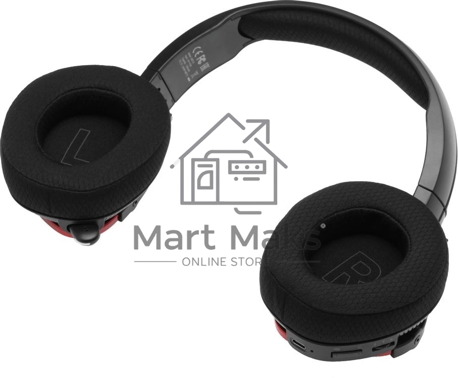 Гарнитура проводная с микрофоном A4Tech Bloody MR710 черный BT оголовье (MR710 BLACK)