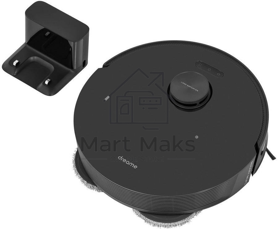 Робот-пылесос Xiaomi Dreame DreamerBot L10s Pro (RLS6L) черный, 5200 мАч Li-Ion, уборка влажная/сухая, пылесборник контейнер 0.45 л