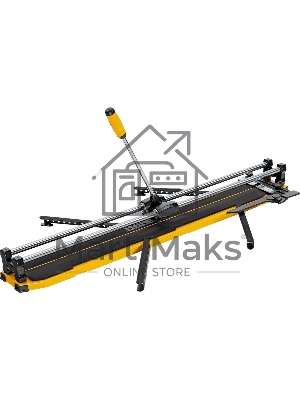 Плиткорез 1000х14мм, цельнометал. напр., каретка на подш., стальная станина, рукоятка-пенал Denzel