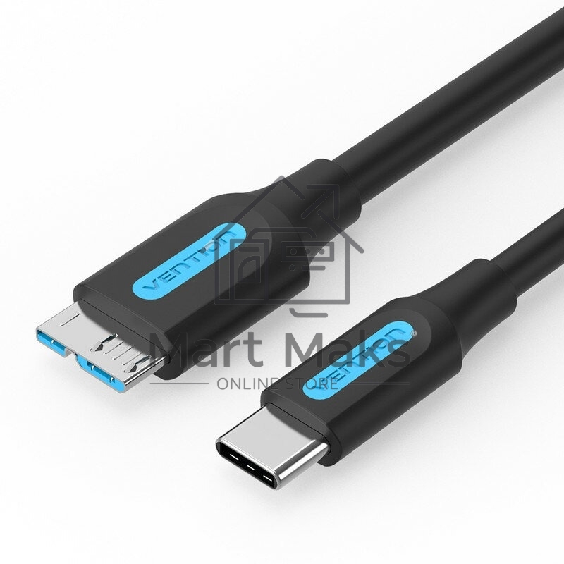 Кабель Vention USB 3.0 CM/micro-B - 1м.