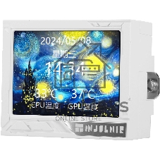 Система жидкостного охлаждения Thermalright Mjolnir Vision 360 ARGB Soc-AM5/AM4/1151/1200/2066/2011/1700 белый 4-pin 27dB Al LCD Ret (M-VISION-360-WH-ARGB)