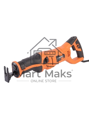 Пила сабельная сетевая PATRIOT RS 909. 1200Вт., Маятниковый ход! 1000-2800об/мин., (дерево/алюминий/металл): 210/20/10мм