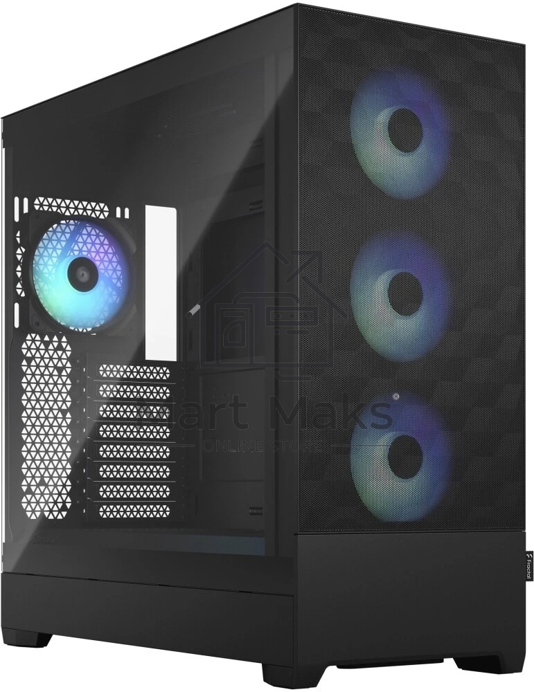 Компьютерный корпус Fractal Design Pop XL Air RGB Black TG Clear Tint FD-C-POR1X-06