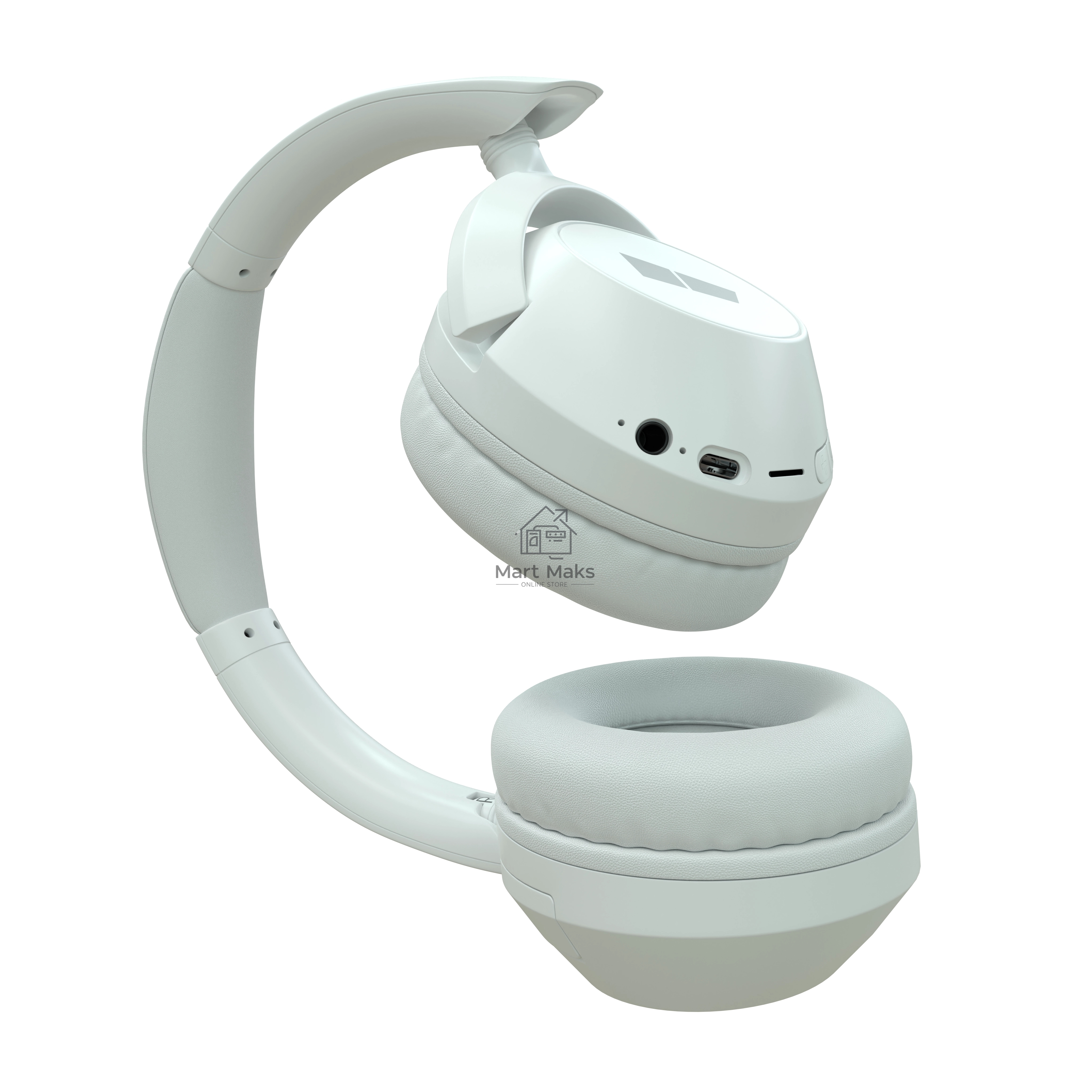 Наушники полноразмерные MORE CHOICE (4610196408588) HW11 White