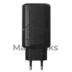 Зарядное устройство MORE CHOICE (4610196409646) NC79 1USB+2Type-C 3.0A PD 65W быстрая зарядка черный