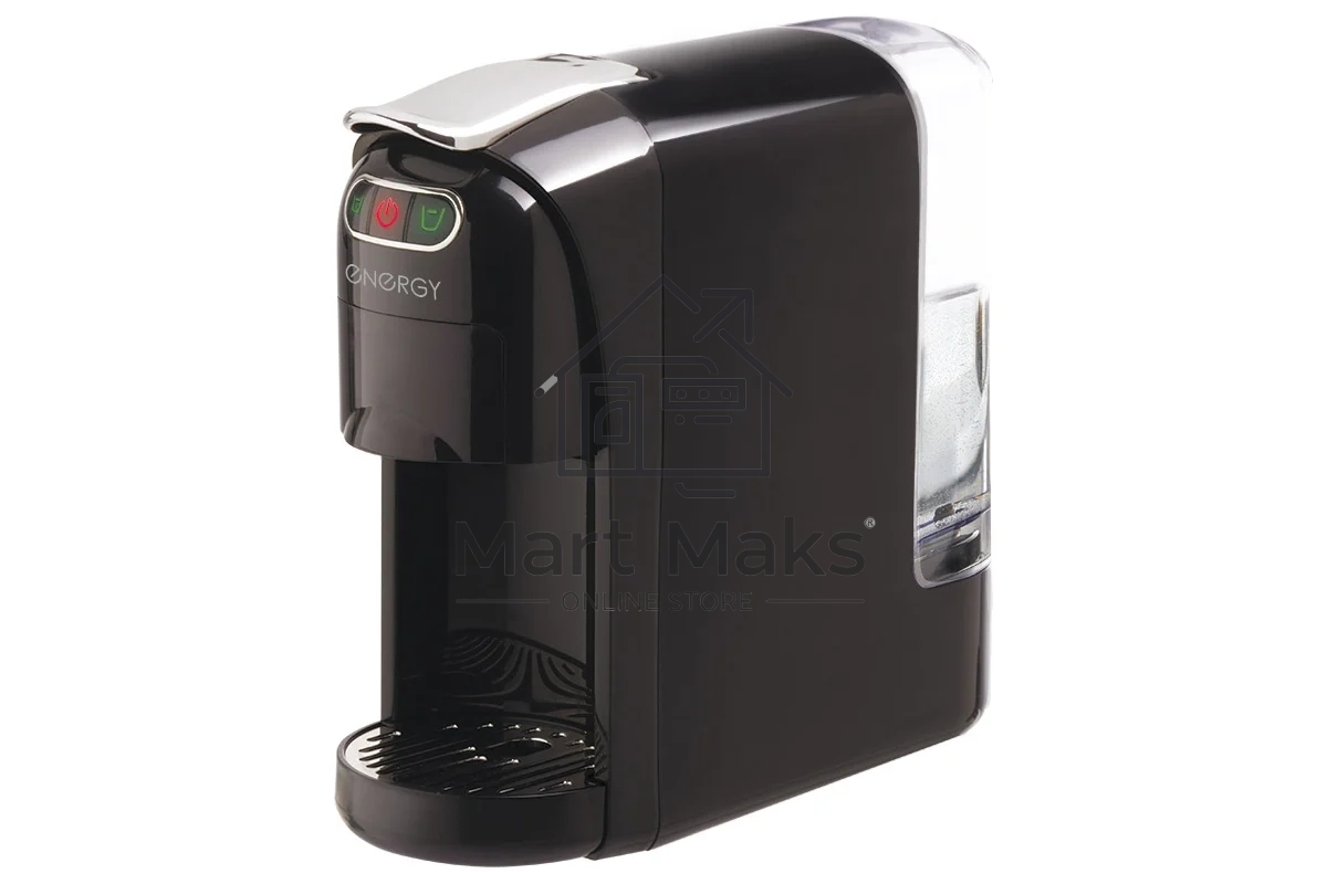 Кофеварка 3 в 1 ENERGY EN-250-3 черный, исп. кофе - капсулы/молотый, 0.7 л, 1400 Вт, 20 бар