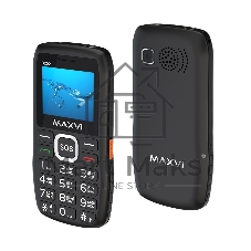 Мобильный телефон Maxvi B202 черный