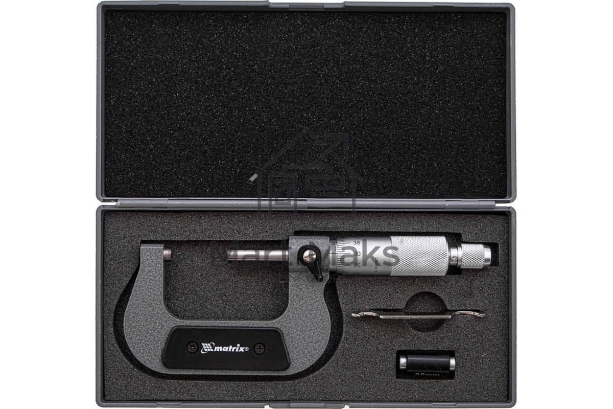 Микрометр MATRIX механический, 25-50 мм 317505