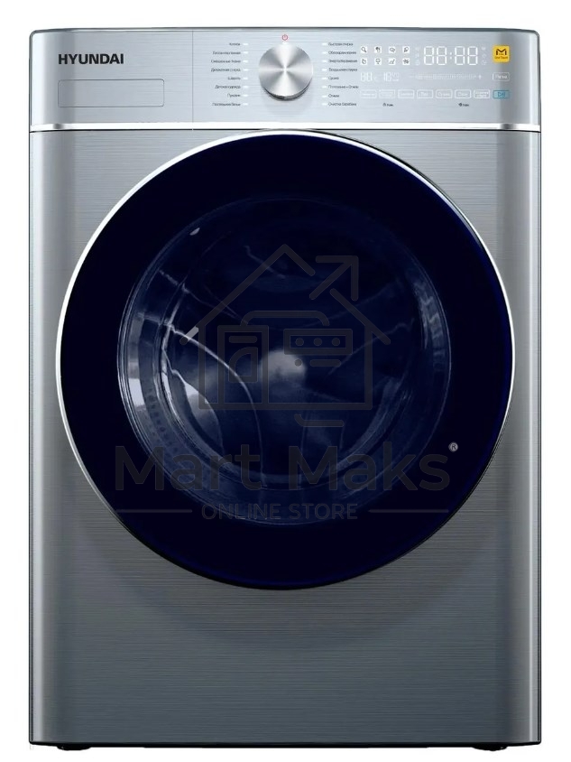 Стиральная машина Hyundai WMD9413 серебристый, загр. фронтальная макс.: 10 кг 1400 об/мин класс: В