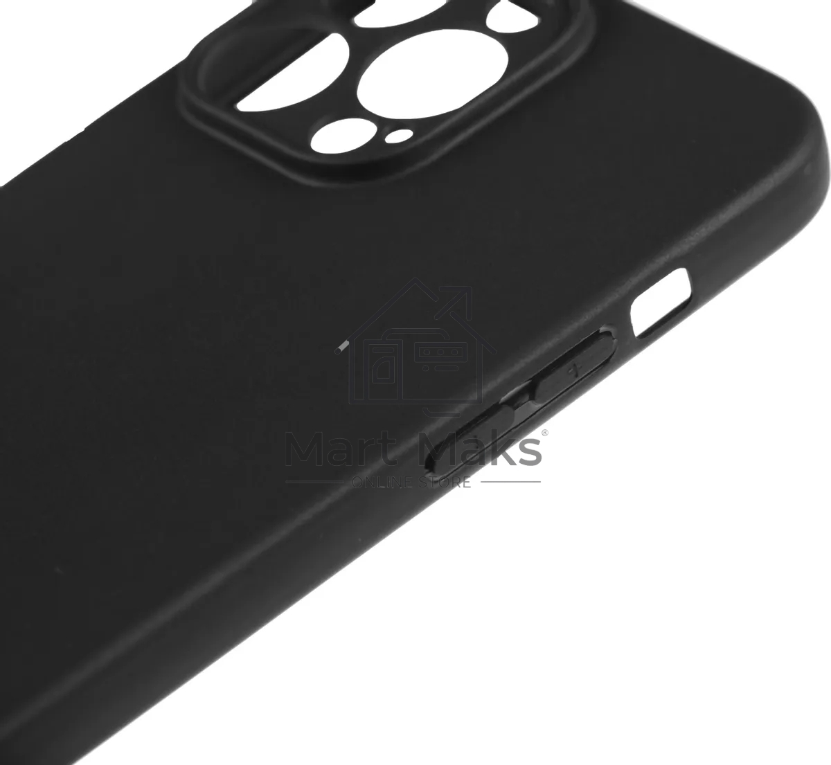 Чехол (клип-кейс) BoraSCO для Apple iPhone 15 Pro Max черный (72415)