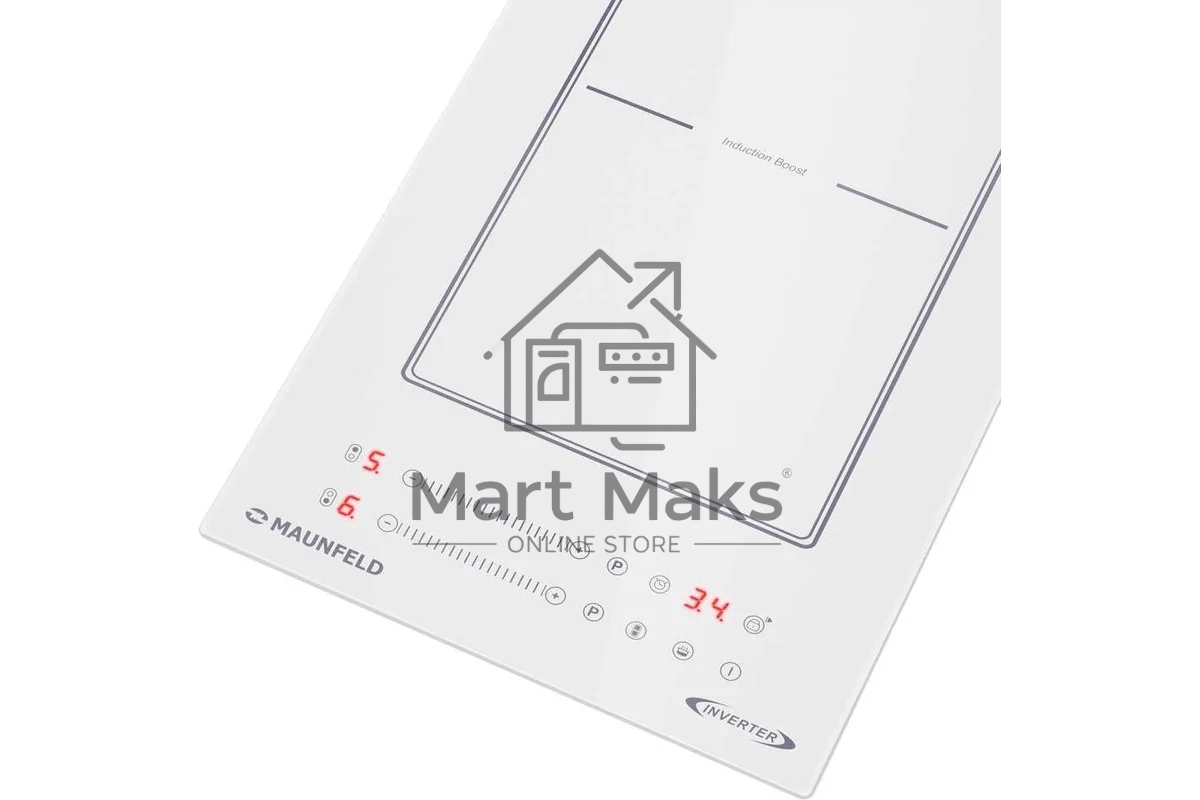 Индукционная варочная панель Maunfeld CVI292S2BWH Inverter белый