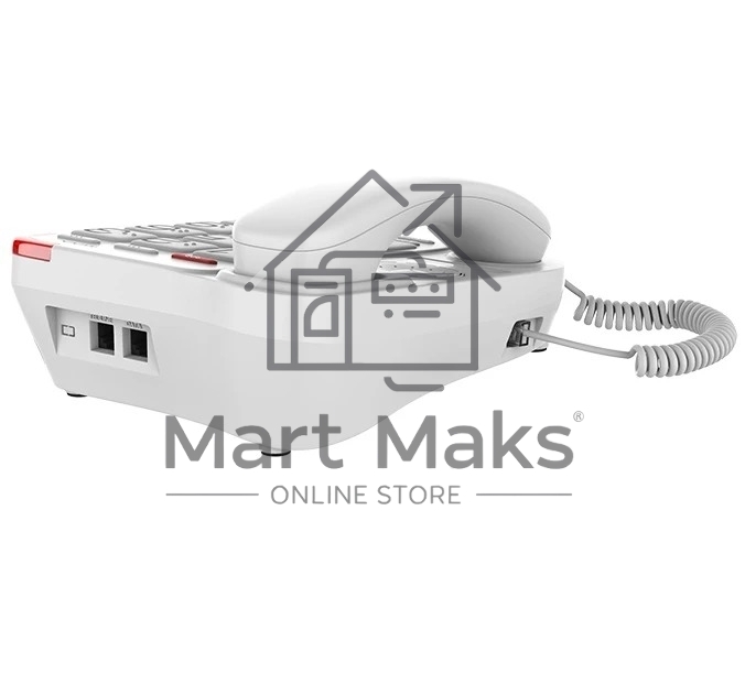Телефон проводной Maxvi CB-01 белый