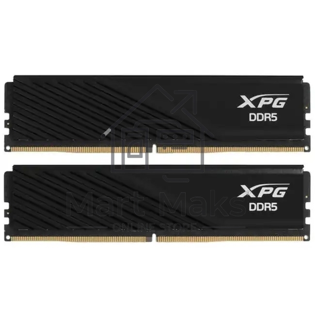 Оперативная память XPG Lancer Blade, DDR5, 32GB (2x16 GB), 6000 MHz, CL36, радиатор, черный