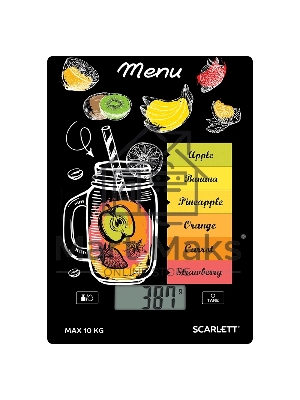Весы кухонные Scarlett SC-KS57P77 (Смузи)