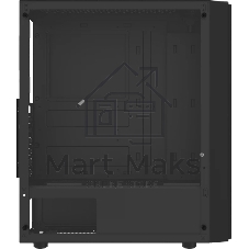 Корпус Formula Mana V2 Black, Midi-Tower, чёрный, без вентиляторов в комплекте