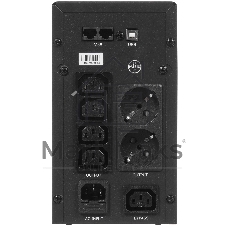 Источник бесперебойного питания Crown CMU-SP2000COMBO USB/2000 ВА/1200 Вт/9 x IEC 320 C13 (компьютерная)