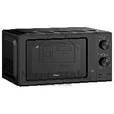 Микроволновая печь BBK 20MWS-730M/B черный, 20 л, 700 Вт, переключатели — поворотный механизм