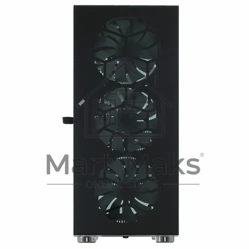 Компьютерный корпус Montech X3 GLASS, без БП, ATX 6x120mm 2xUSB3.0 1xUSB3.1 audio bott PSU, черный