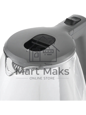 Чайник Centek CT-0014 серый, 2200 Вт, 1.8 л