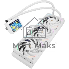 Система жидкостного охлаждения Thermalright Mjolnir Vision 360 ARGB Soc-AM5/AM4/1151/1200/2066/2011/1700 белый 4-pin 27dB Al LCD Ret (M-VISION-360-WH-ARGB)