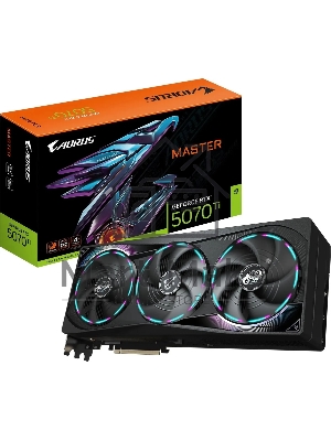 Видеокарта Gigabyte GV-N507TAORUS M-16GD 1.0 NV RTX 5070TI 16Gb 256bit GDDR7 2670/28000/HDMI