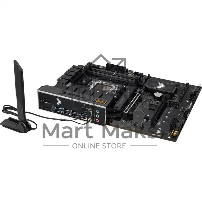 Материнская плата ASUS TUF GAMING B650E-PLUS WIFI, AM5, AMD B650, 4xDDR5, 4xSATA, 3xM.2, 1xPCIe 5.0 x16, 1xPCIe 4.0 x4, 2xPCIe 4.0 x1, 1xDisplayPort, 1xHDMI, 1x2.5Gb LAN, Wi-Fi 6E, Bluetooth 5.3, 1xUSB-C 20Gbps, 3xUSB-A 10Gbps, 6xUSB-A 2.0, 5x3.5 мм, 7.1,