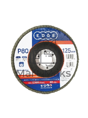 Круг лепестковый торцевой Edge by Patriot 125мм*22,23мм*P80