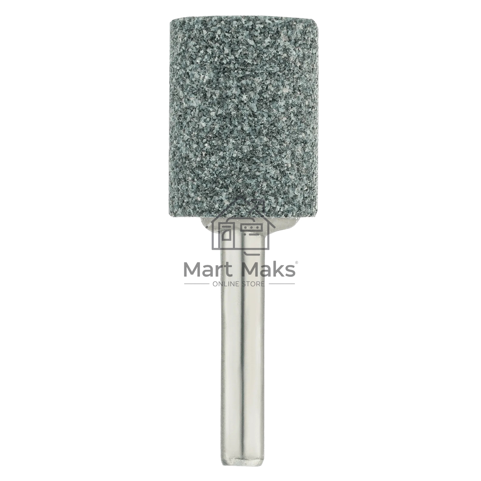 Шарошка абразивная Denzel цилиндр, 19 x 25 мм, для дрели, хвостовик d6 мм, 63С