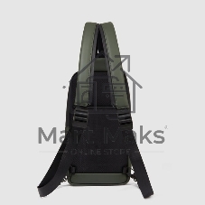 Рюкзак слинг Piquadro Corner 2.0 CA6466C2OW/VE зеленый полиэстер